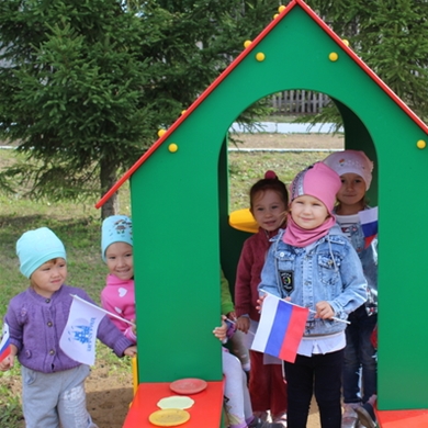В Бирском районе установили детскую площадку в рамках «Реальных дел»