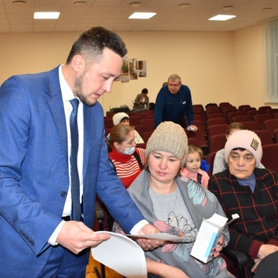 В Кигинском районе состоялся сбор наказов граждан для их реализации в партпроекте «Реальные дела»